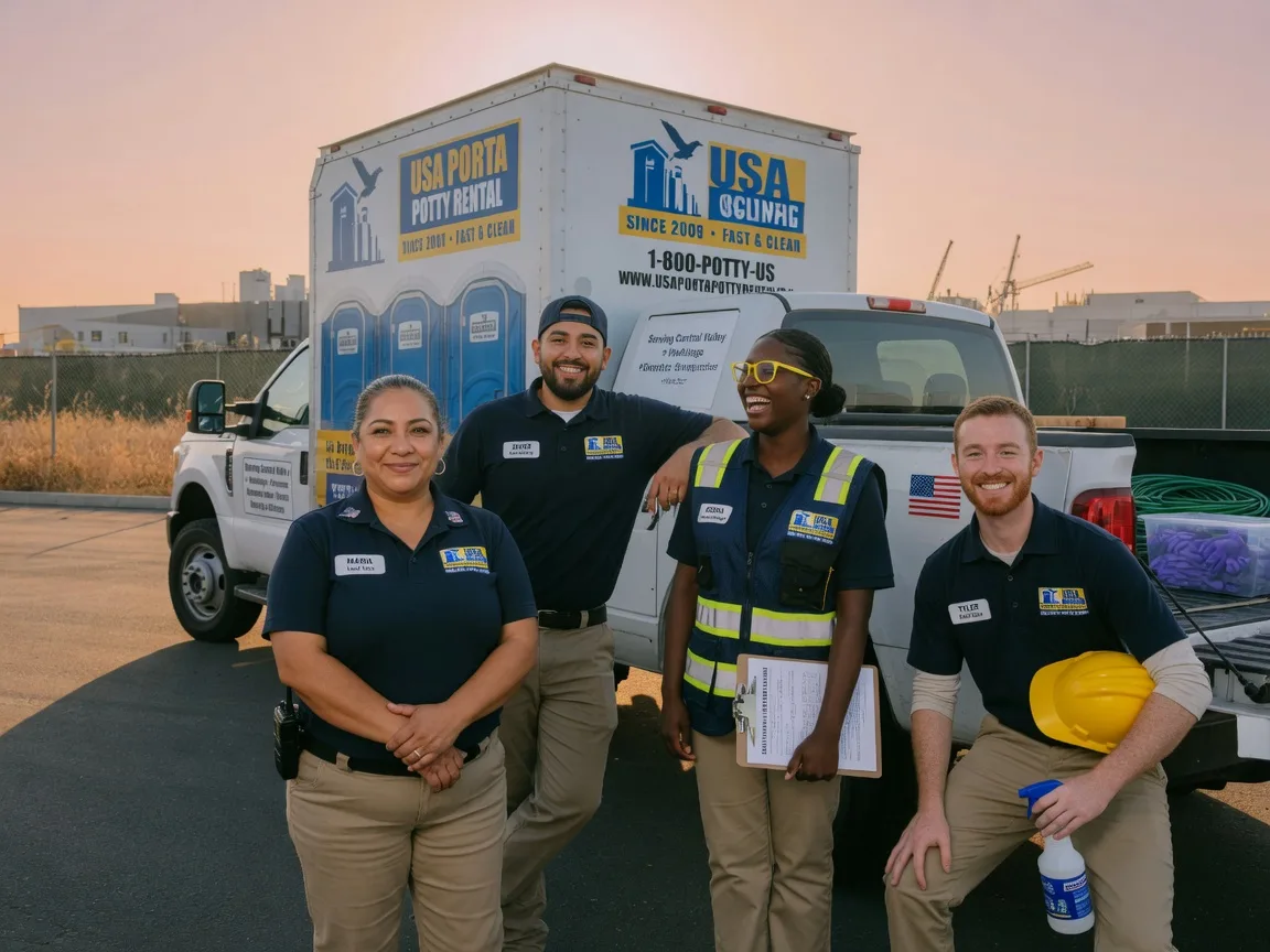 Portable Toilet Rental company in Woodlake, CA